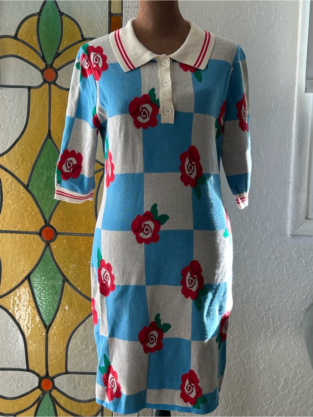 NWT Urban Outfitters Glamorous sweater polo dress size Medium